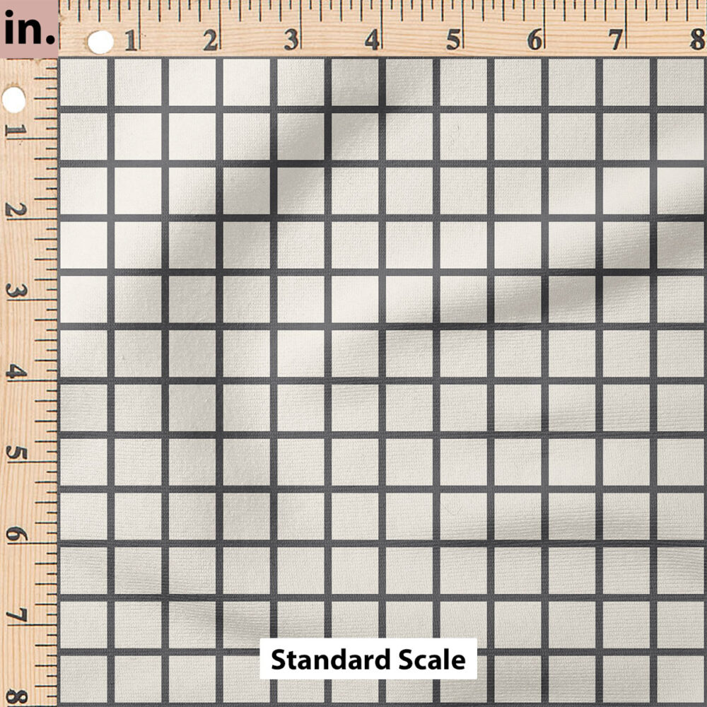 Ruler Scale for Criss Cross (Cream Black) by Cate and Rainn