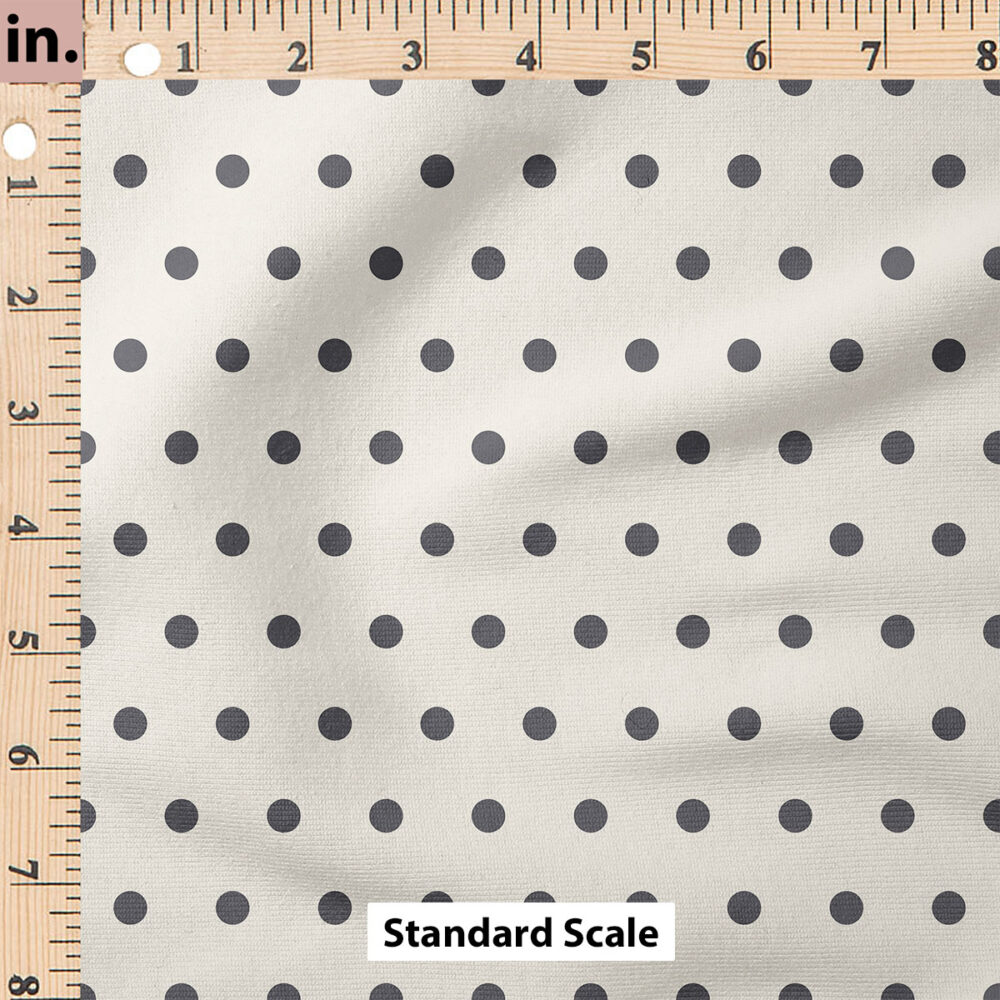 Ruler Scale for Polka Dot (Cream) by Cate and Rainn