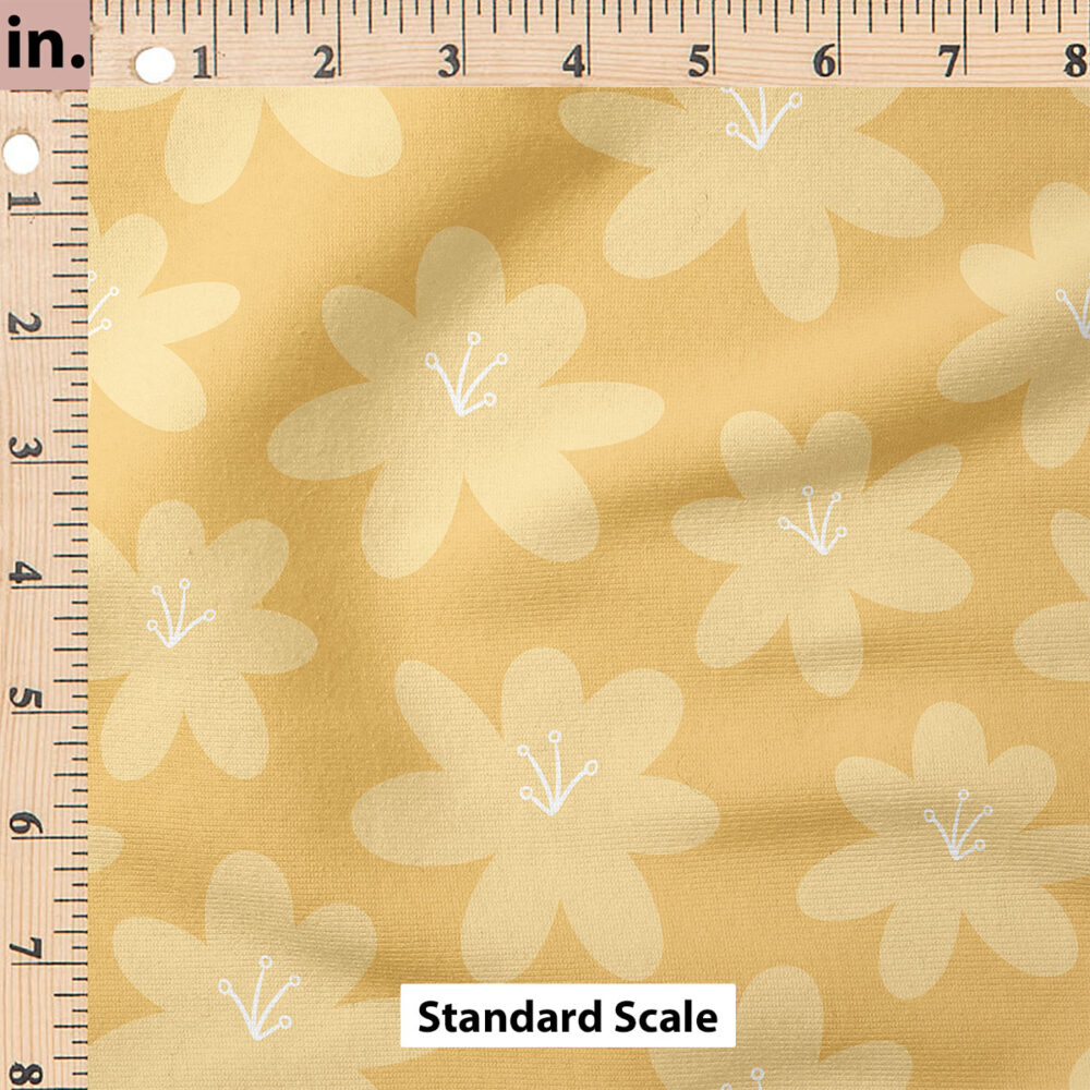 Ruler Scale for Mermaid Muse Floral (Yellow) by Cate and Rainn