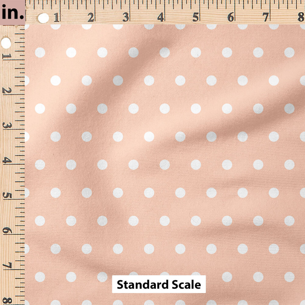 Ruler Scale for Mermaid Muse Polka Dot (Pink) by Cate and Rainn