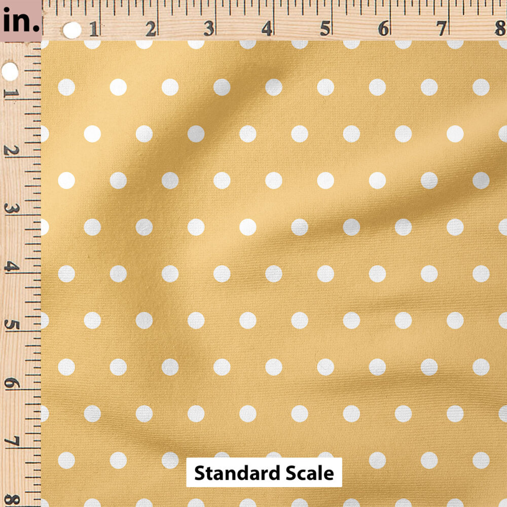 Ruler Scale for Mermaid Muse Polka Dot (Yellow) by Cate and Rainn