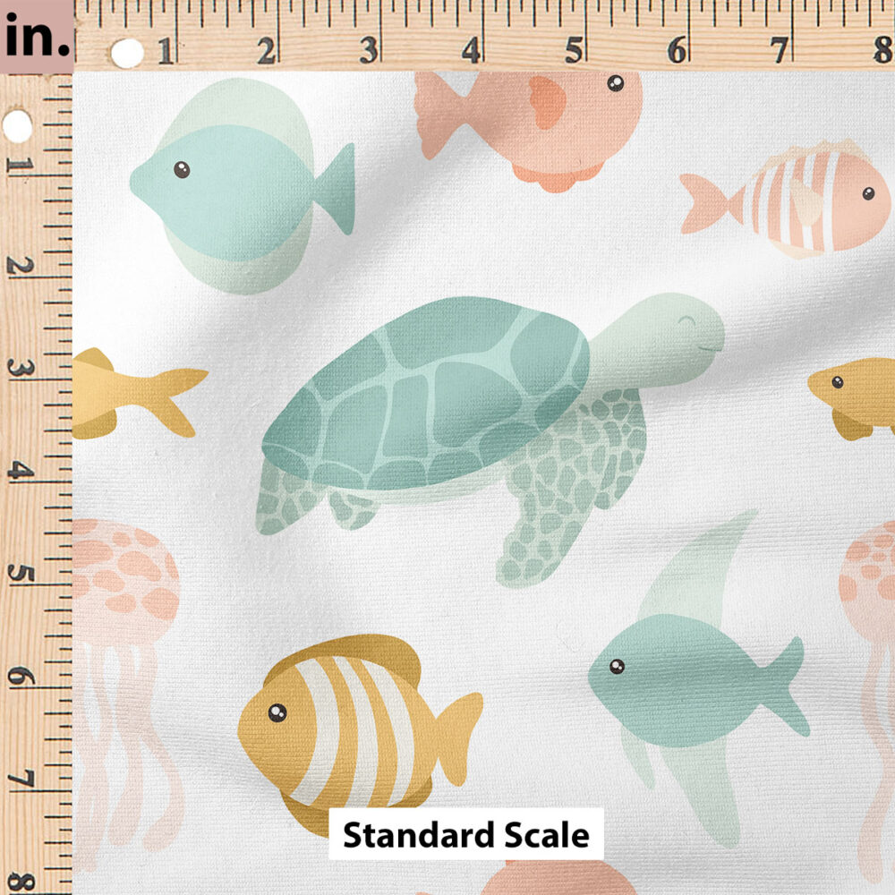 Ruler Scale for Sea Critters by Cate and Rainn