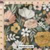 Ruler Scale for Boho Floral (Muted Black) by Cate and Rainn