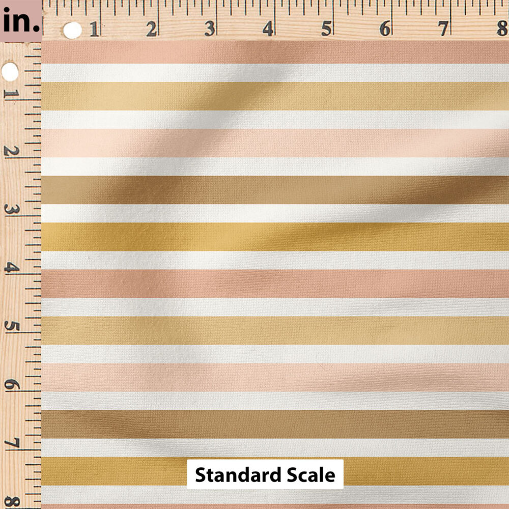 Ruler Scale for Boho Stripe by Cate and Rainn