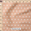 Ruler Scale for Spring Reverie Polka Dots (Pink) by Cate and Rainn