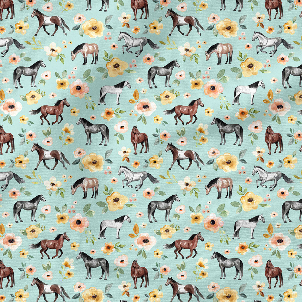 Horses (Blue) | Spring