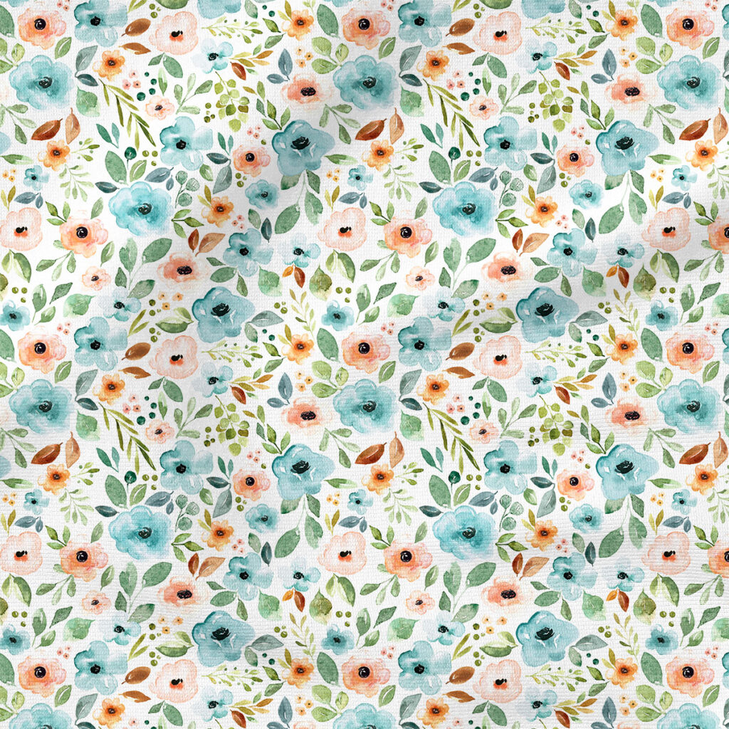 Sunrise Floral (White) | Spring