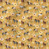 Sunrise Floral Horses (Yellow) | Spring