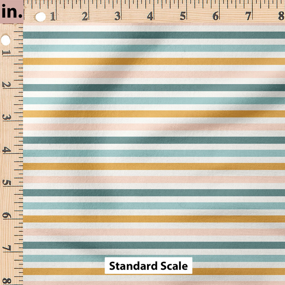 Stripes and Shapes Fabric Design | Cate and Rainn