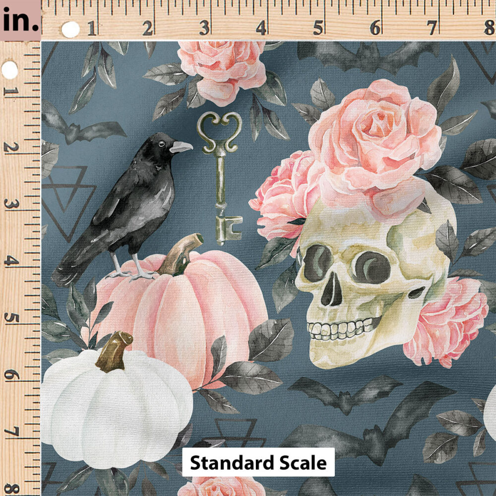 Ruler Scale for Floral (Night Blue) by Cate and Rainn