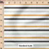 Ruler Scale for October Moon Stripes (Blue) by Cate and Rainn