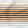 October Moon Stripes (Orange) | Stripes and Shapes Fabric Design | Cate and Rainn