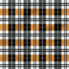 Plaid (Orange) | Stripes and Shapes Fabric Design | Cate and Rainn