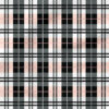 Plaid (Pink Black) | Stripes and Shapes Fabric Design | Cate and Rainn