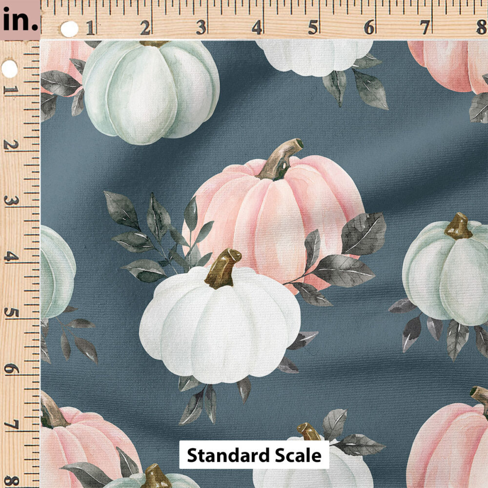 Ruler Scale for Pumpkins (Pink Night Blue) by Cate and Rainn