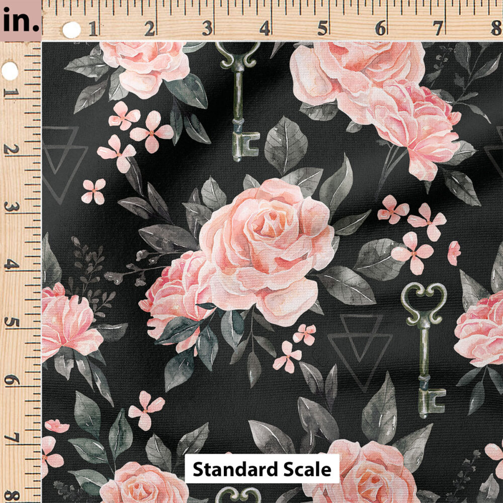 Ruler Scale for Roses (Black) by Cate and Rainn