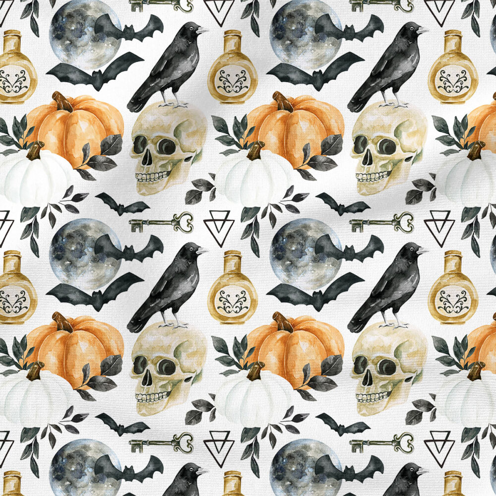 Spooky | Seasonal Fabric Design | Cate and Rainn