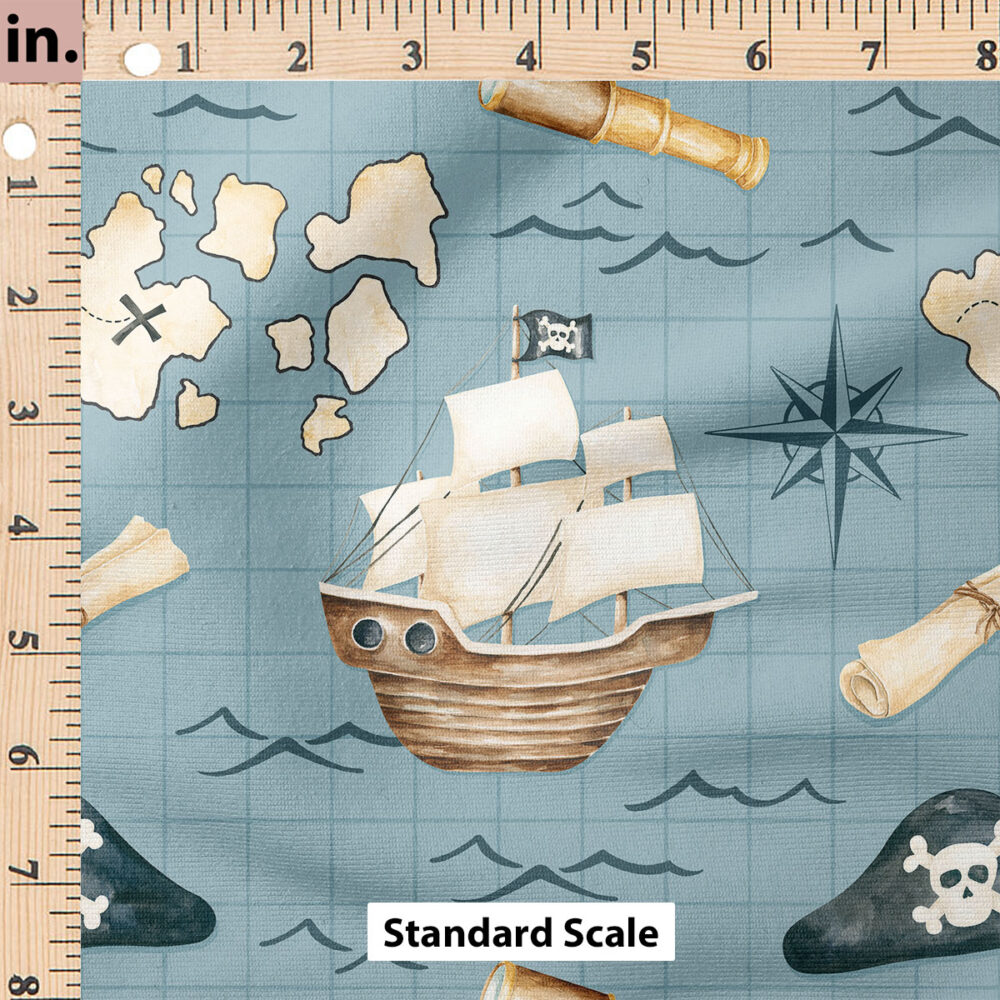 Ruler Scale for Nautical (Blue) by Cate and Rainn