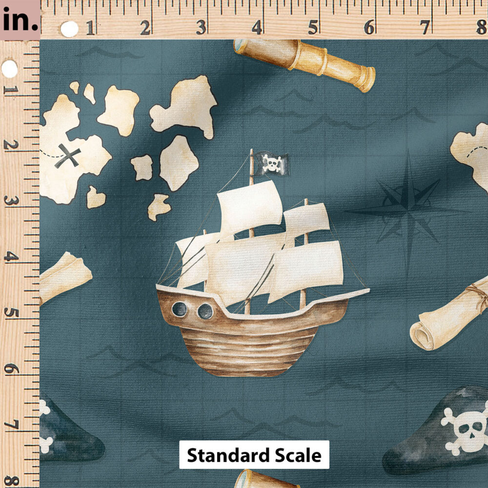 Ruler Scale for Nautical (Dark Blue) by Cate and Rainn