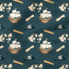 Nautical (Dark Blue) | Nautical Fabric Design | Cate and Rainn