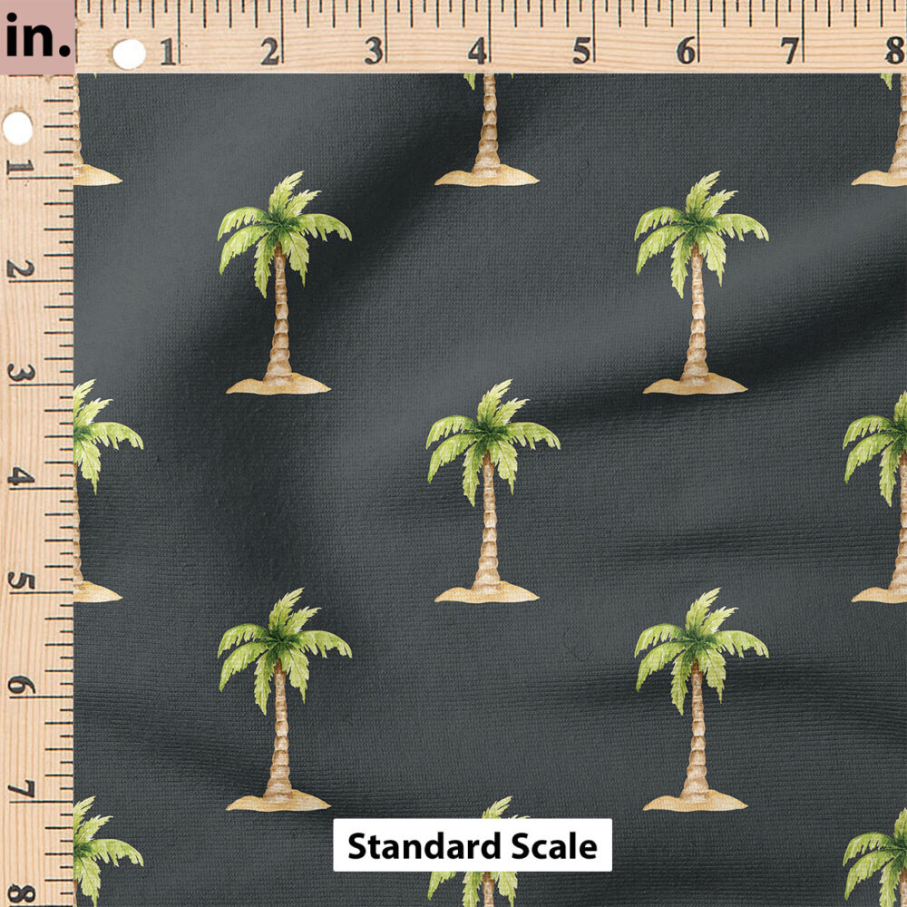 Ruler Scale for Palm Trees Island (Black) by Cate and Rainn