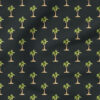 Palm Trees Island (Black) | Nautical Fabric Design | Cate and Rainn