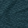 Waves (Dark Blue) | Nautical Fabric Design | Cate and Rainn