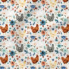 Chicken Floral (Cream) | Botanical