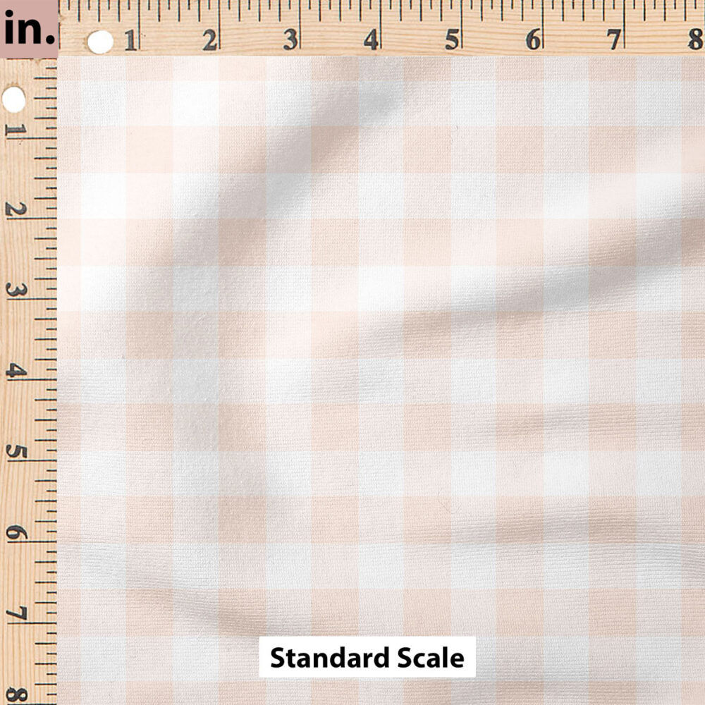 Ruler Scale for Gingham (Light Pink) by Cate and Rainn