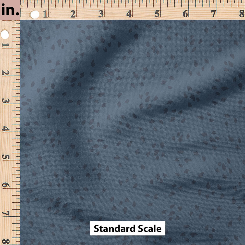 Ruler Scale for Heart Confetti (Dark Blue) by Cate and Rainn