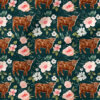 Highland Floral (Emerald) | Botanical