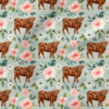 Highland Floral (Mint Blue) | Botanical