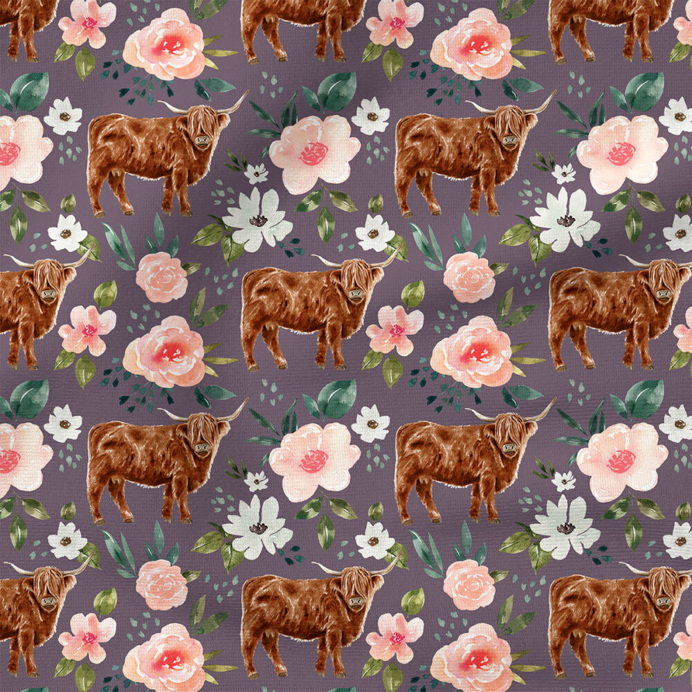 Highland Floral (Purple) | Botanical