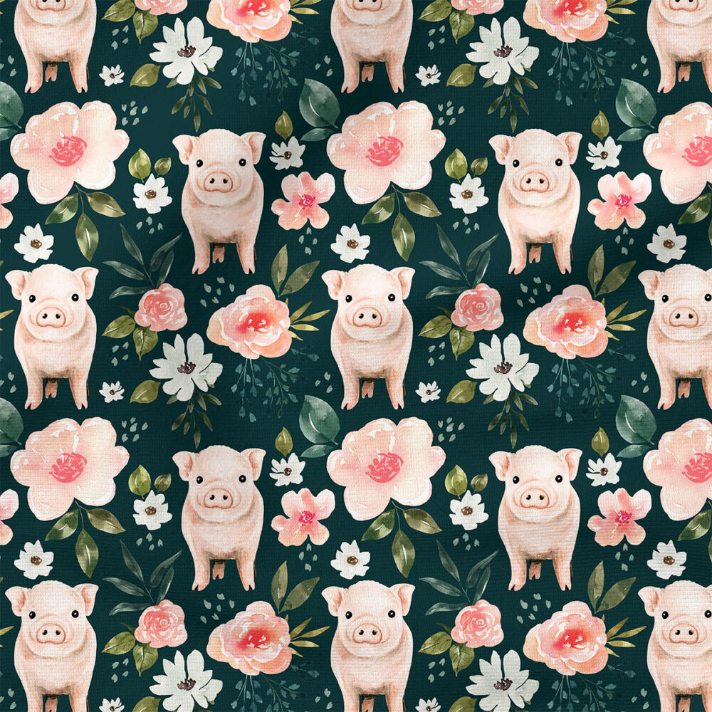 Pig Floral (Light Pink) | Botanical