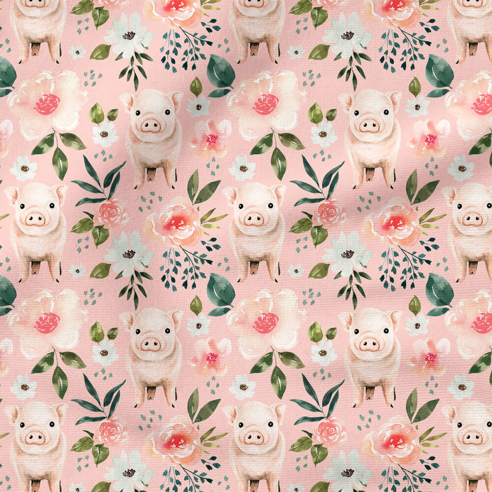 Pig Floral (Pink) | Botanical