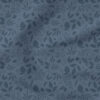 Tonal Leaves (Dark Blue) | Botanical Fabric Design | Cate and Rainn