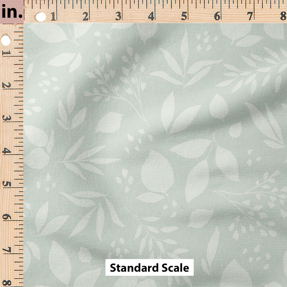 Ruler Scale for Tonal Leaves (Mint Blue) by Cate and Rainn