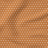 Vintage Spring Polka Dot (Muted Orange) | Stripes and Shapes Fabric Design | Cate and Rainn