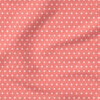 Vintage Spring Polka Dot (Salmon Pink) | Stripes and Shapes Fabric Design | Cate and Rainn