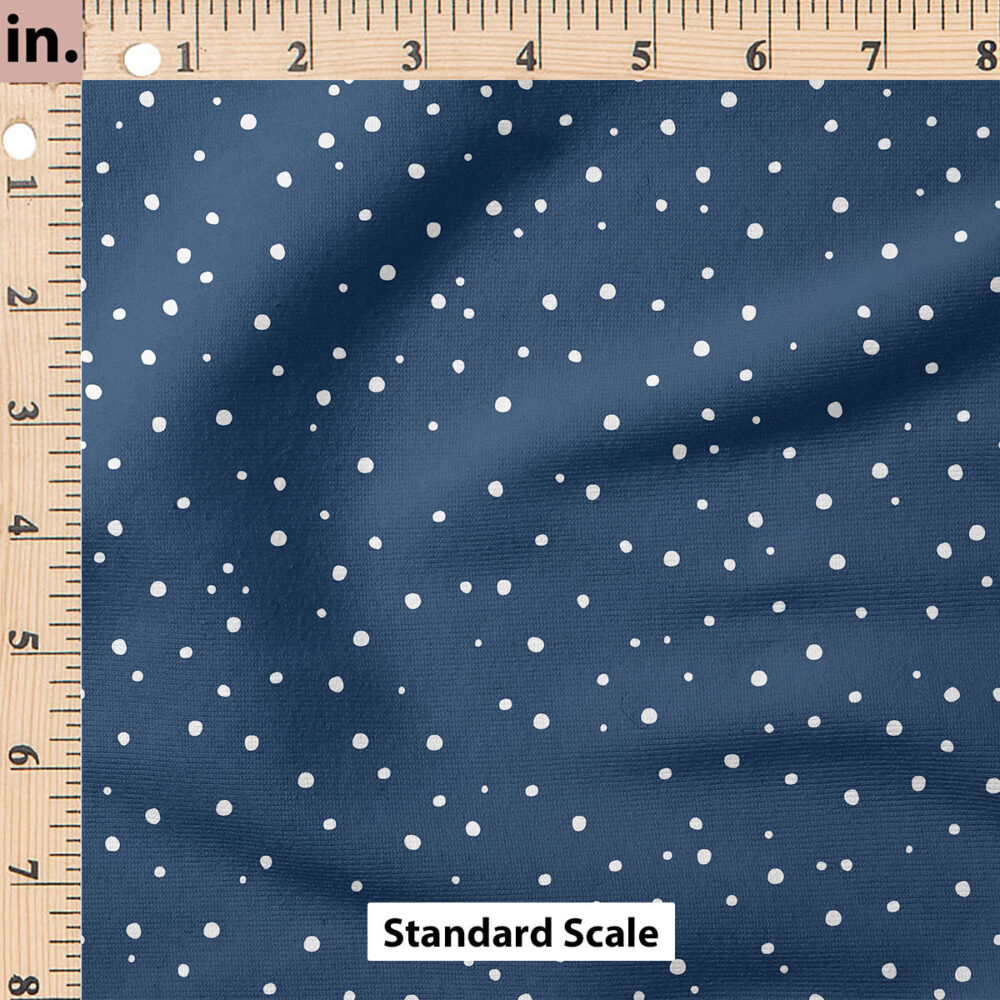 Ruler Scale for Avaleigh Dots (Navy/White) by Cate and Rainn