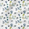 Avaleigh Floral (White) | Botanical Fabric Design | Cate and Rainn