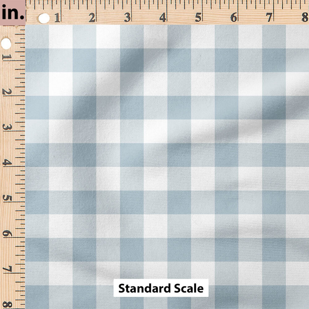 Ruler Scale for Avaleigh Gingham (Blue) by Cate and Rainn