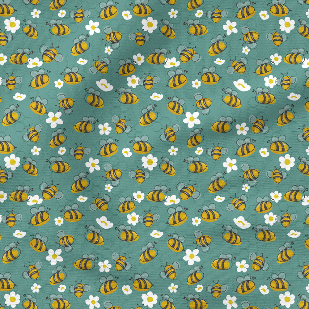 Busy Bee (Teal) | Insects