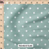 Ruler Scale for Busy Bee Polka Dot (Blue) by Cate and Rainn