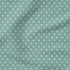 Busy Bee Polka Dot (Blue) | Stripes and Shapes Fabric Design | Cate and Rainn