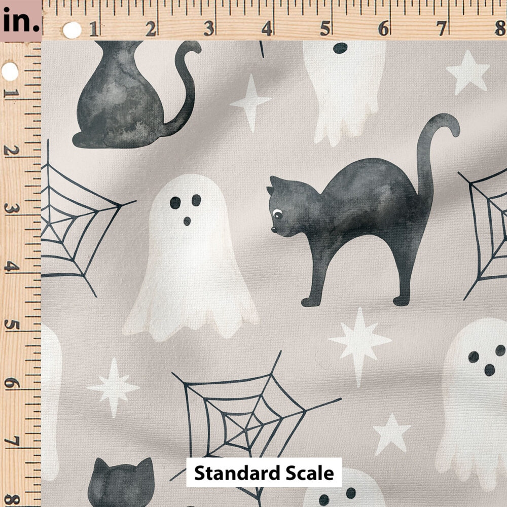 Ruler Scale for Happy Halloween (Gray) by Cate and Rainn