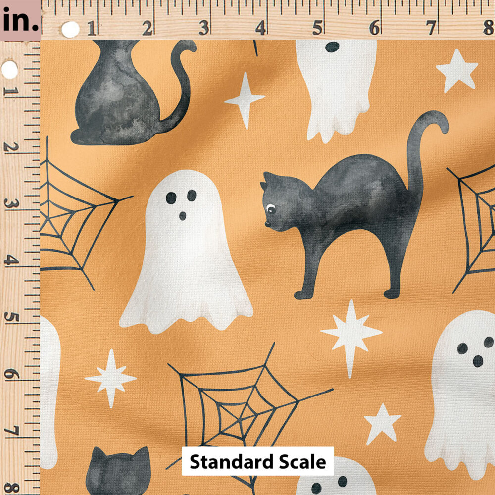 Ruler Scale for Happy Halloween (Orange) by Cate and Rainn