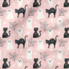 Happy Halloween (Pink) | Holiday Fabric Design | Cate and Rainn