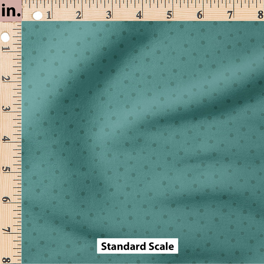 Ruler Scale for Halloween Dots (Teal Blue) by Cate and Rainn