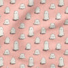 Halloween Little Ghosts (Pink) | Holiday Fabric Design | Cate and Rainn